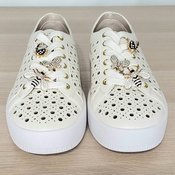 Dolce Vita | Shoes | Dolce Vita Roxanne Perforated Sneakers  Dolce Vita Roxanne Perforated Sneakers Butterfly Bee Ladybug Rhinestone Charms 9